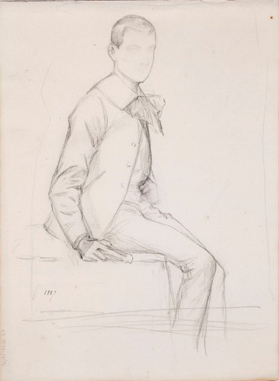 Ohne Titel von Albert Edelfelt