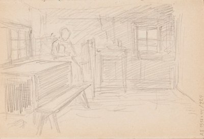 Ohne Titel von Albert Edelfelt