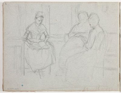 Ohne Titel von Albert Edelfelt