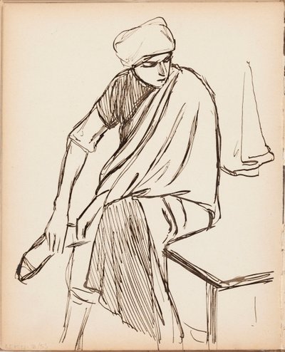 Ohne Titel von Albert Edelfelt