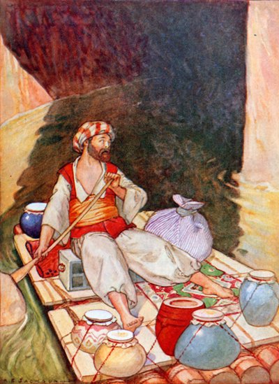 Sindbad führte es den Fluss hinunter von Albert Edward Jackson