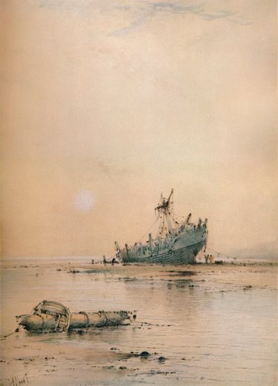 Ebbe in Leigh, ca. 1899 von Albert Ernest Markes