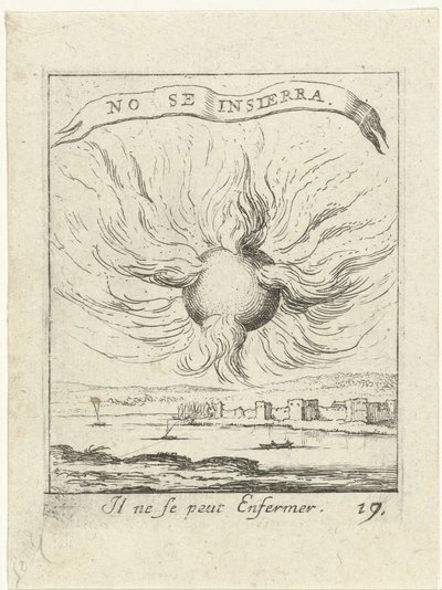 Flammende Sonne von Albert Flamen