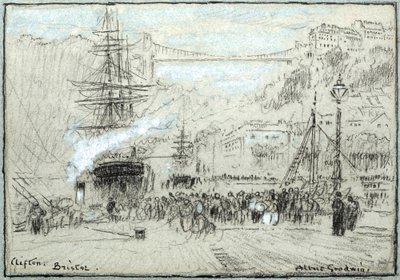 Clifton, Bristol von Albert Goodwin