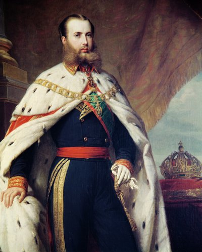 Maximilian von Habsburg-Lothringen (1832-67) Kaiser von Mexiko, 1865 von Albert Graefle