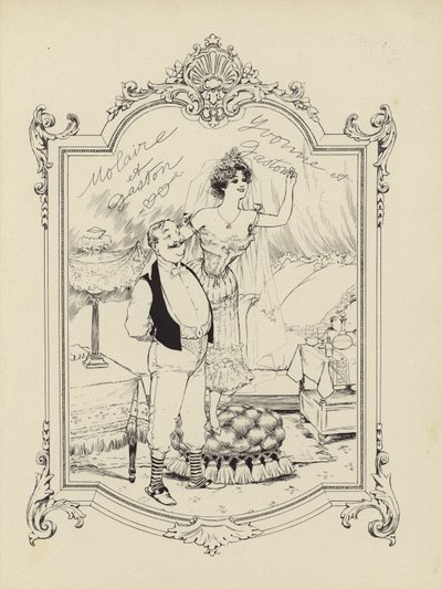 Karikatur aus Memoires d