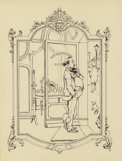 Karikatur aus Memoires d