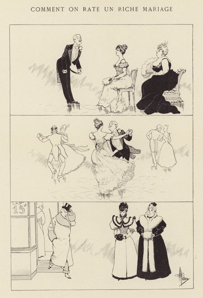 Kommentar zu Rate un Riche Mariage von Albert Guillaume