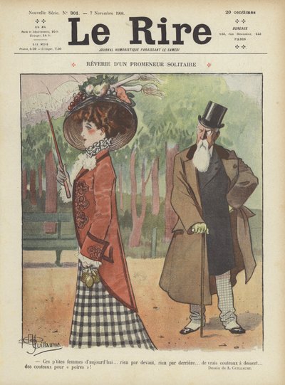Illustration für Le Rire von Albert Guillaume
