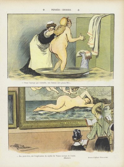 Illustration für Le Rire von Albert Guillaume