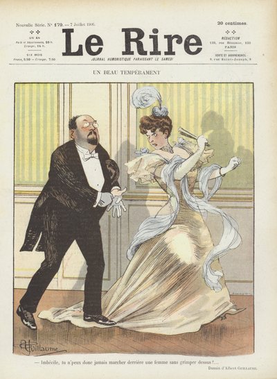 Illustration für Le Rire von Albert Guillaume