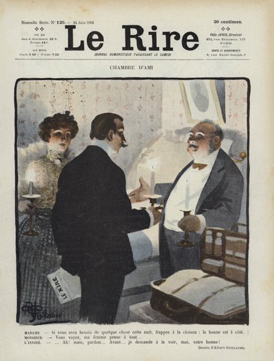 Illustration für Le Rire von Albert Guillaume