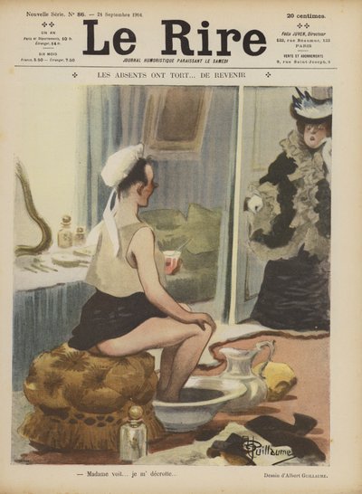Illustration für Le Rire von Albert Guillaume