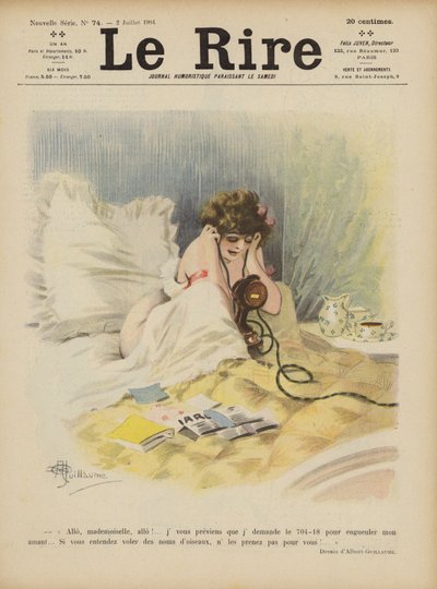 Illustration für Le Rire von Albert Guillaume