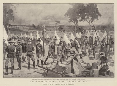 Die kolonialen Verteidigungen von Großbritannien von Albert Henry Fullwood