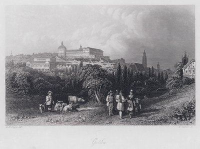 Gotha (Gravur) von Albert Henry Payne