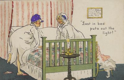 "Der Letzte im Bett macht das Licht aus!" von Albert Jnr. Ludovici