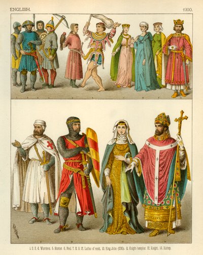 Englische Kostüme von Albert Kretschmer