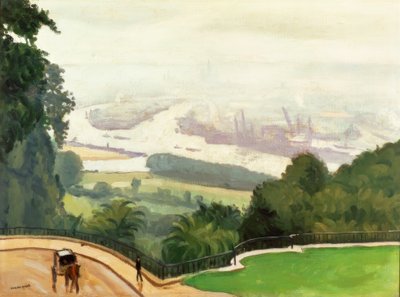Rouen Hafen von Albert Marquet