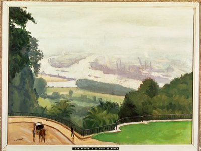 Hafen von Rouen von Albert Marquet