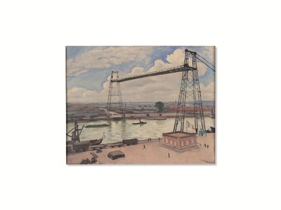 Rouen, die Schwebefähre von Albert Marquet