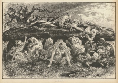 Korrigans, Geister der bretonischen Legende von Albert Robida