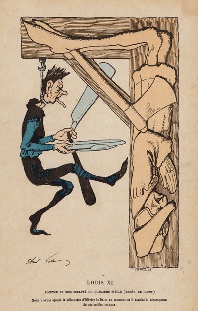 Ludwig XI., König von Frankreich von Albert Robida
