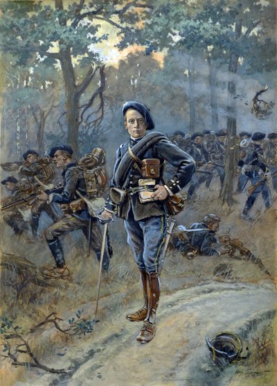 Porträt von Henry Robida von Albert Robida