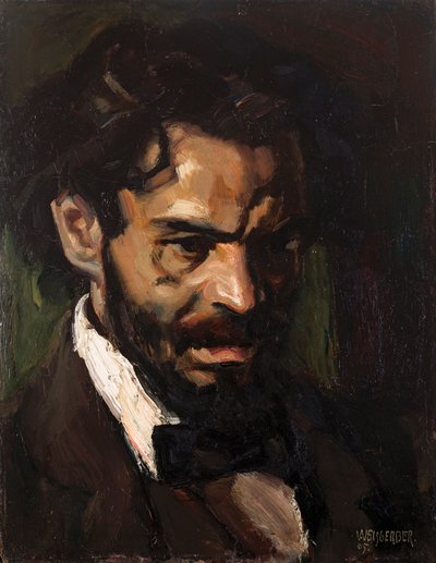 Der Dichter Ludwig Scharf von Albert Weisgerber