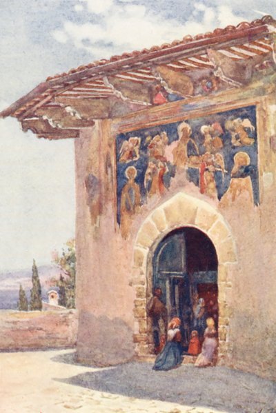 Cappella dei Pellegrini, Assisi von Alberto Pisa