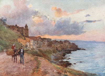 Cefalu: Sonnenuntergang von Alberto Pisa