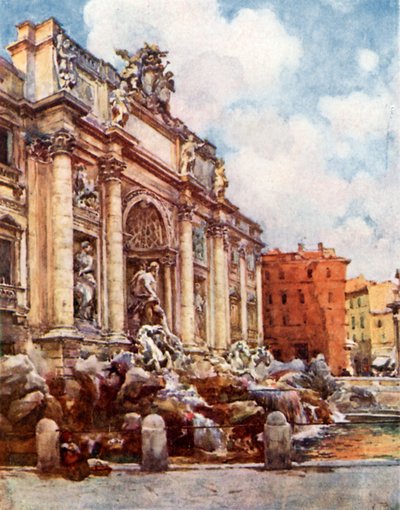 Trevi-Brunnen von Alberto Pisa