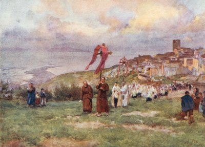 Prozession, Monte San Giuliano von Alberto Pisa