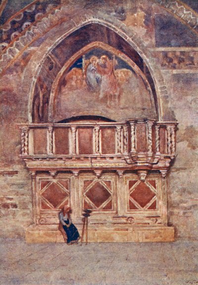 Kanzel, Unterkirche, S. Francesco, Assisi von Alberto Pisa