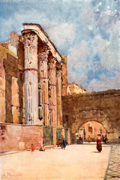 Tempel des Mars Ultor von Alberto Pisa
