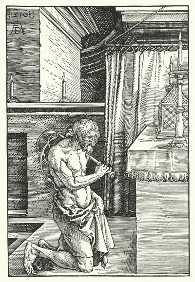 König David in Buße von Albrecht (after) Durer or Duerer