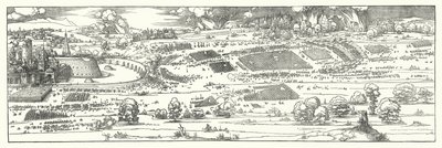 Die Belagerung einer Festung von Albrecht (after) Durer or Duerer