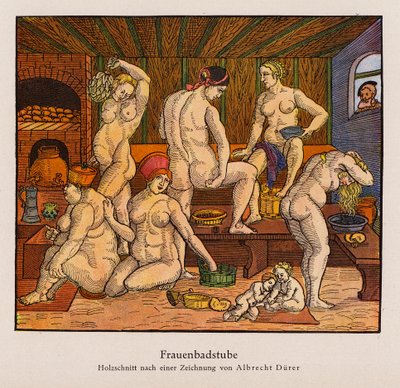 Frauenbäder von Albrecht (after) Durer or Duerer