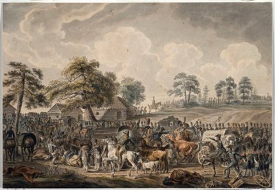 Die Große Armee überquert den Fluss Daugava am 24. Juli 1812 von Albrecht Adam