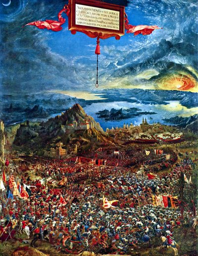 Alexanderschlacht (Schlacht bei Issus) von Albrecht Altdorfer