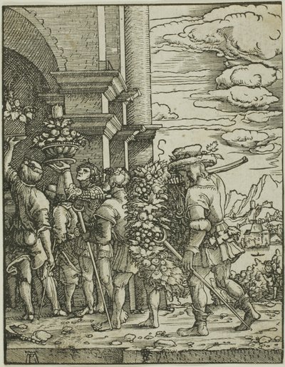 Joshua und Kaleb von Albrecht Altdorfer