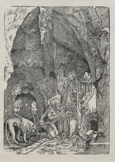 Der heilige Hieronymus in der Höhle von Albrecht Altdorfer