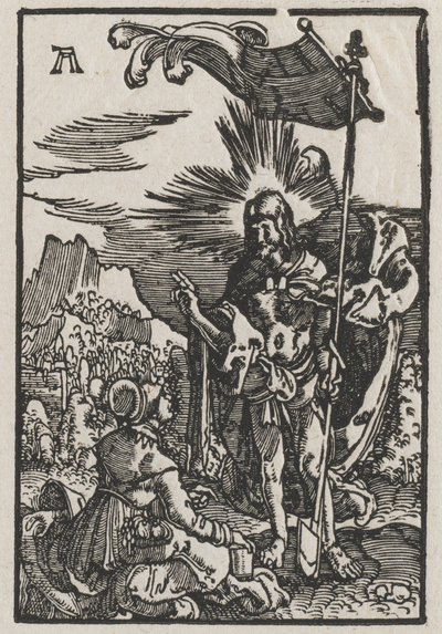 Der Fall und die Erlösung des Menschen: Christus erscheint der heiligen Maria Magdalena von Albrecht Altdorfer