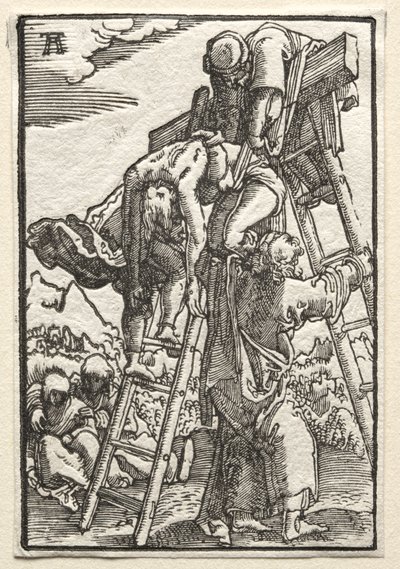 Der Fall und die Erlösung des Menschen: Abnahme vom Kreuz von Albrecht Altdorfer