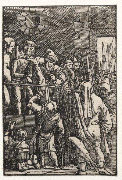 Der Fall und die Erlösung des Menschen: Ecce Homo, um 1515 von Albrecht Altdorfer