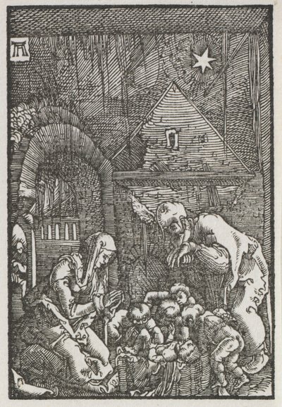 Der Fall und die Erlösung des Menschen: Die Geburt Christi von Albrecht Altdorfer
