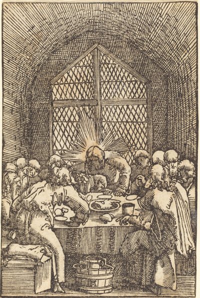 Das letzte Abendmahl von Albrecht Altdorfer