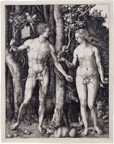Adam und Eva von Albrecht Dürer