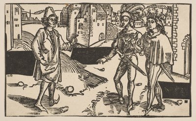 Andria, aus Die Komödie des Terenz, Nachdruck aus dem 19. Jahrhundert von Albrecht Dürer