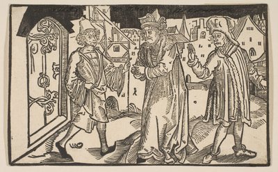 Andria, aus Die Komödie des Terenz von Albrecht Dürer